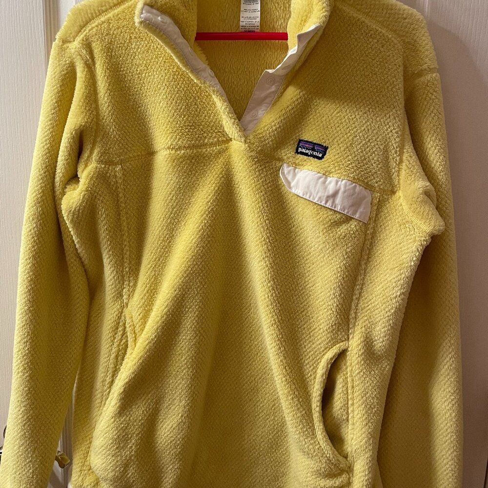Patagonia Synchilla Fleece Pullover XL, Yellow